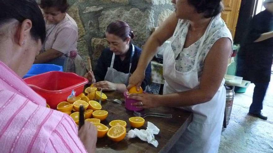 Un curso de artesanía alimentaria celebrado en la zona de Los Arribes.