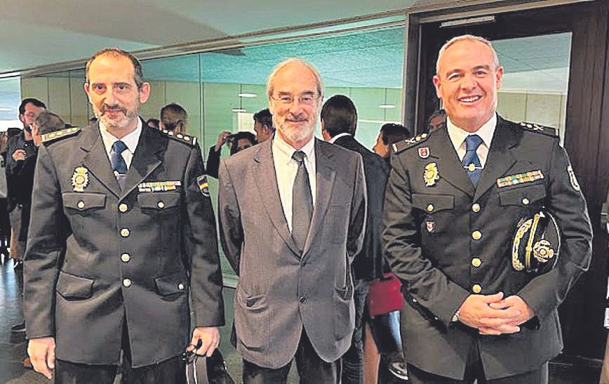 Juan Márquez, Ramón Morey y José Luis Santafé.