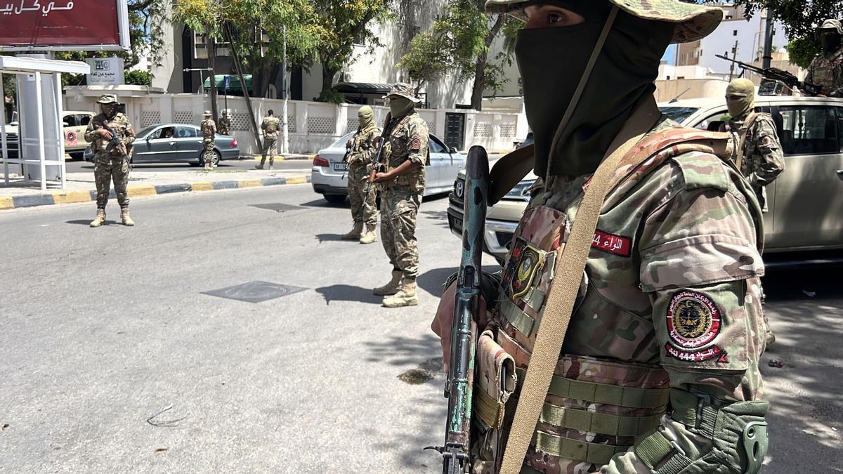 Trípoli, Libia, tras los enfrentamientos entre milicias. 13/05/2025