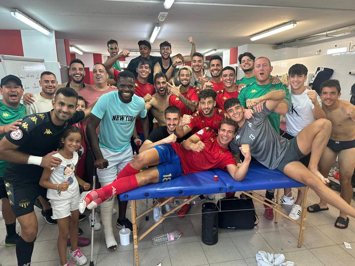 Los rojillos confían en repetir la celebración de la primea vuelta contra el Espanyol B.