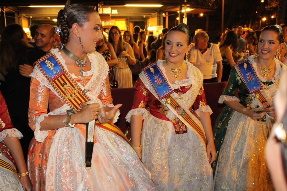 Rocío Gil se dirigió a las falleras...