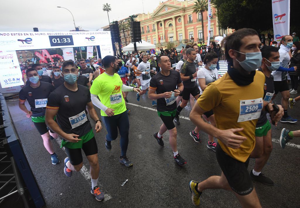 Así fue la salida de la maratón y la media maratón de Murcia (II)