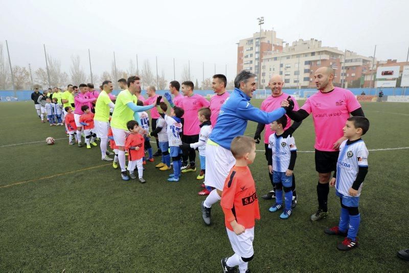 Partido solidario en el campo César Láinez