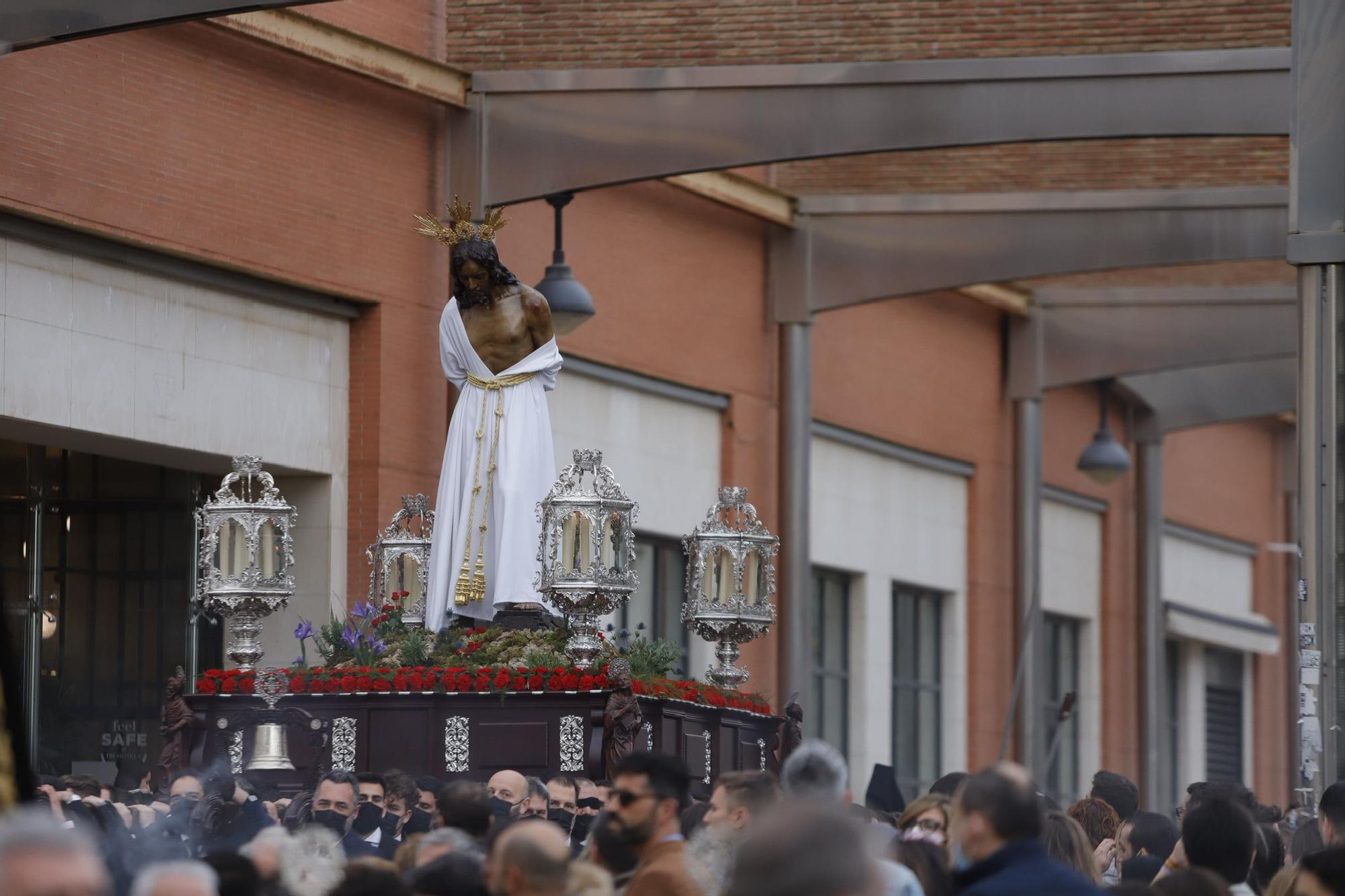 Desde Santo Domingo, la III Estación del Vía Crucis, el Cristo de la Humillación