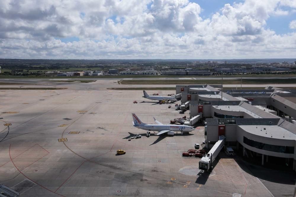 Torre de control a 66 vuelos por hora