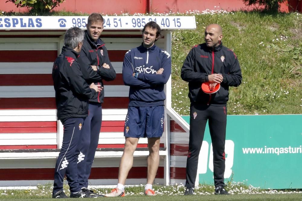 Entrenamiento del Sporting