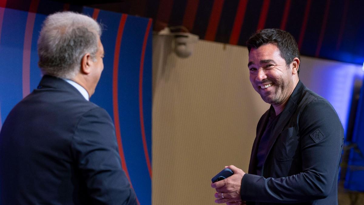 Deco, en buena sintonía con Laporta