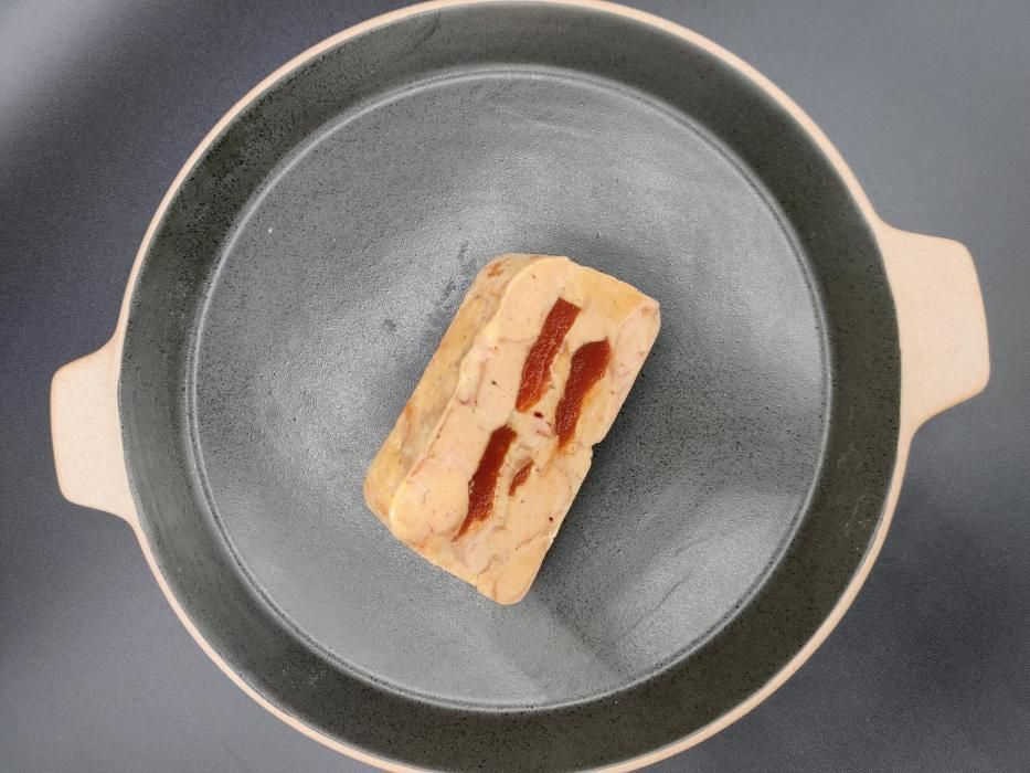 Terrina de foie Mi-cuit elaborada per alumnes de l''Escola d''Hostaleria de Figueres.