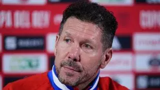 Simeone, sobre Julián: "Ya saben lo que pienso cuando vienen curvas..."
