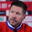 Diego Pablo Simeone, en la previa del Madrid-Atlético