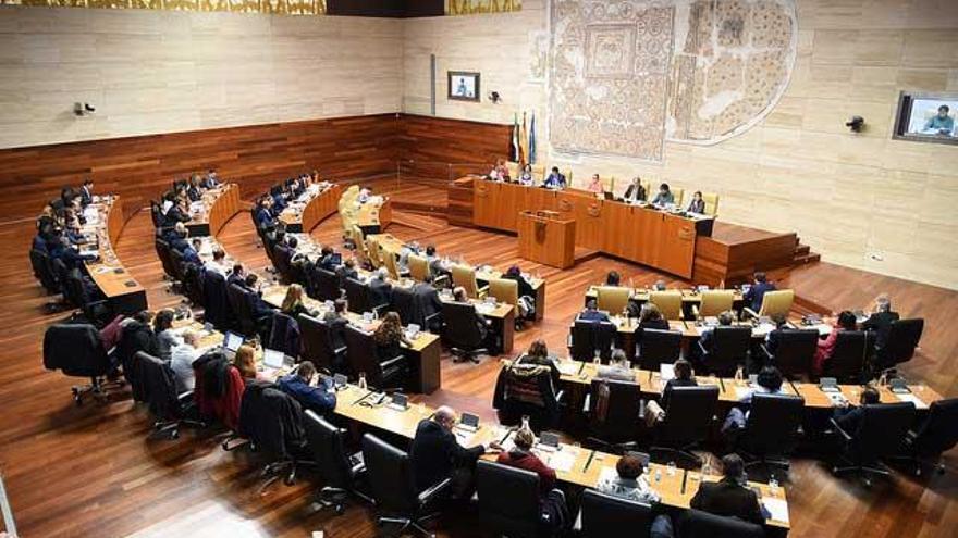 Apoyo unánime en la Asamblea de Extremadura contra la restricción de las producción del cava