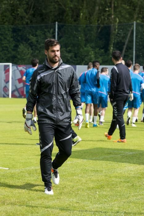 Entrenamiento del Real Oviedo