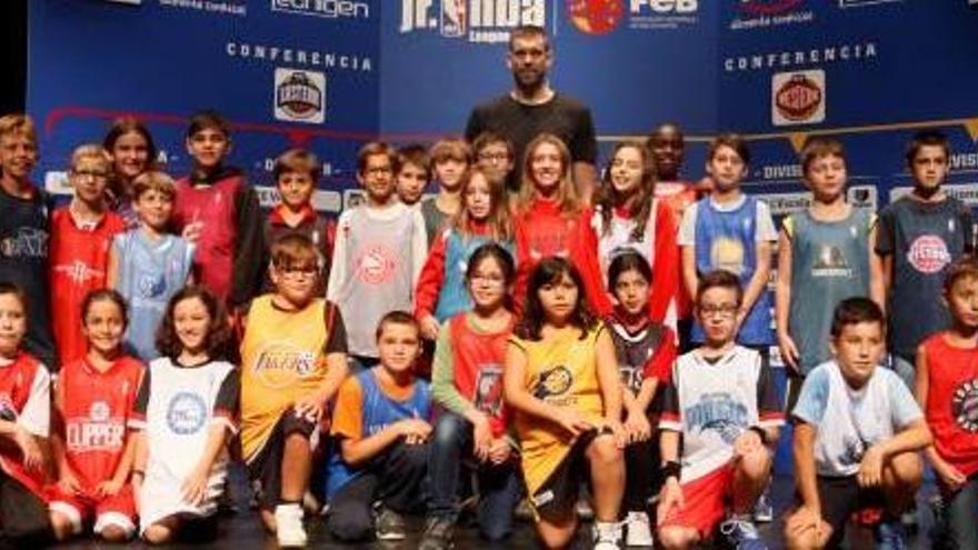 Marc Gasol encoratja els més petits a «gaudir dels grans valors» del bàsquet