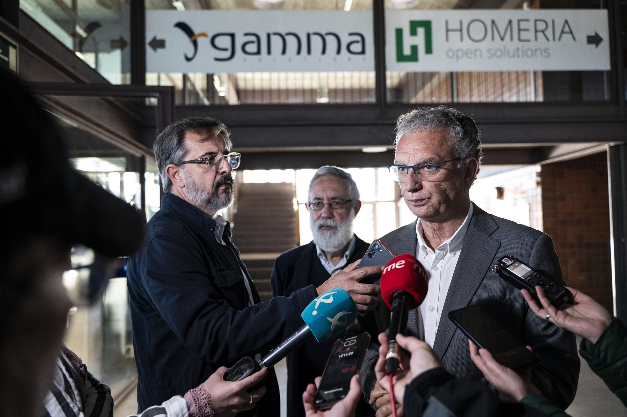 Visita del delegado del Gobierno en Extremadura a la empresa Gamma Solutions