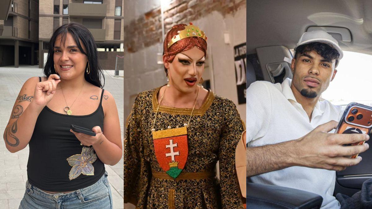Carla Romero, Ofèlia Drags i Naïm Smaili
