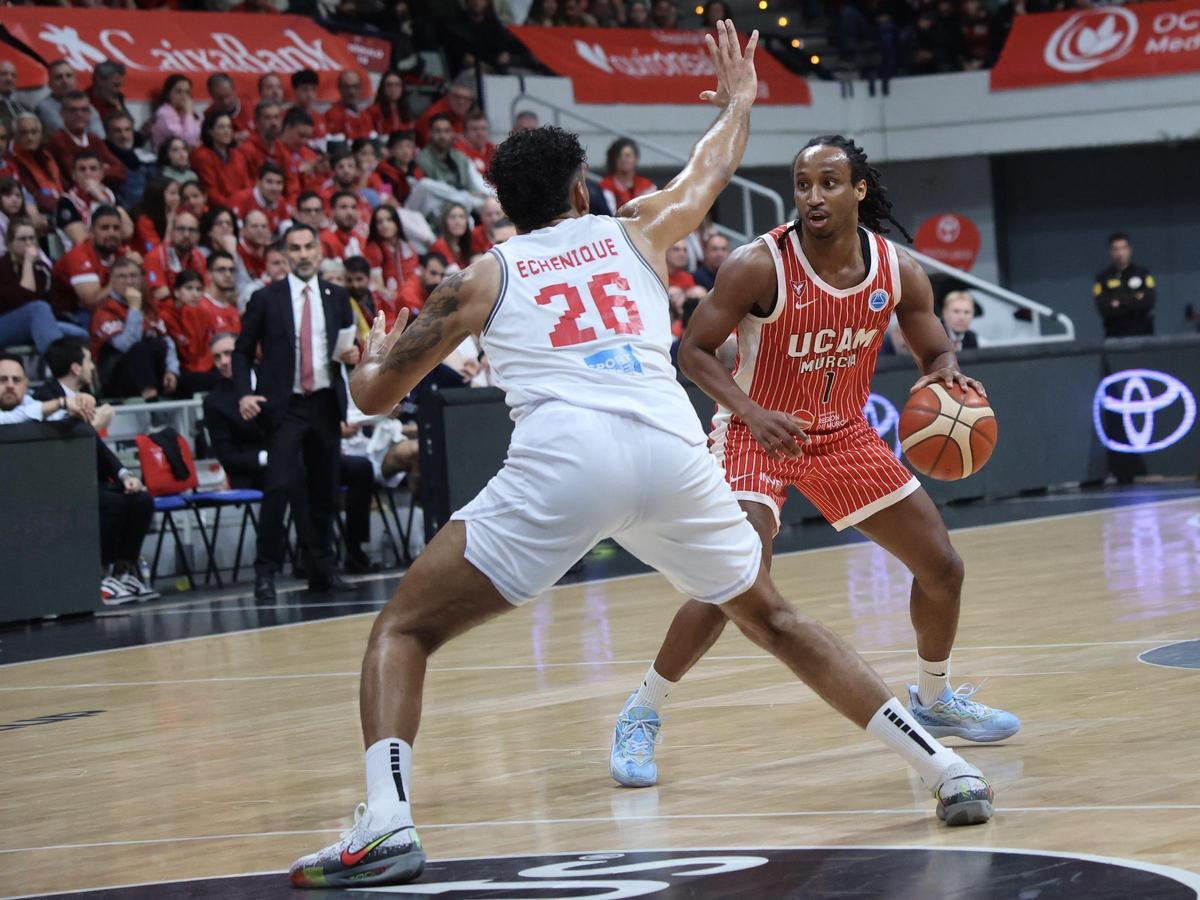 Michael Forrest durante el partido del miércoles.