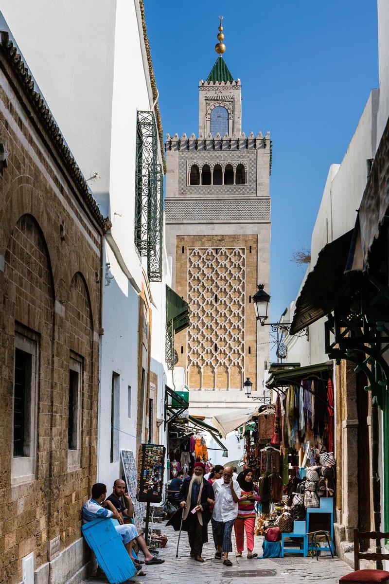 Mezquita del Olivo en Túnez