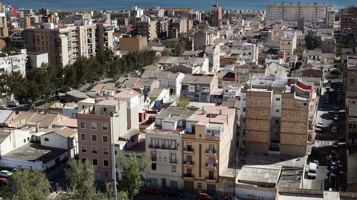 Panorámica del barrio del Cabanyal