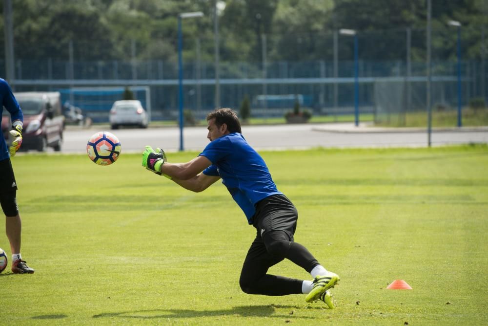 Entrenamiento del Real Oviedo