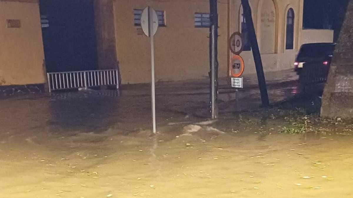 La carretera del pas del Rec Susanna, entre Figueres i Vilafant.