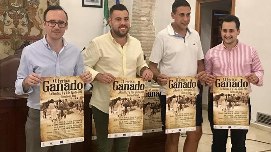 La 20ª Feria de Ganado se celebrará los días 3 y 4 de agosto