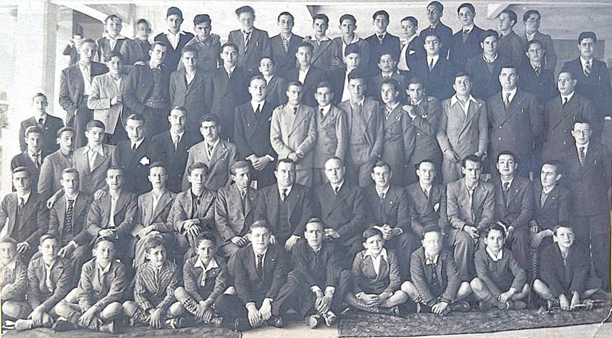 Comunidad de Hermanos de las Escuelas de la Inmaculada en 1938