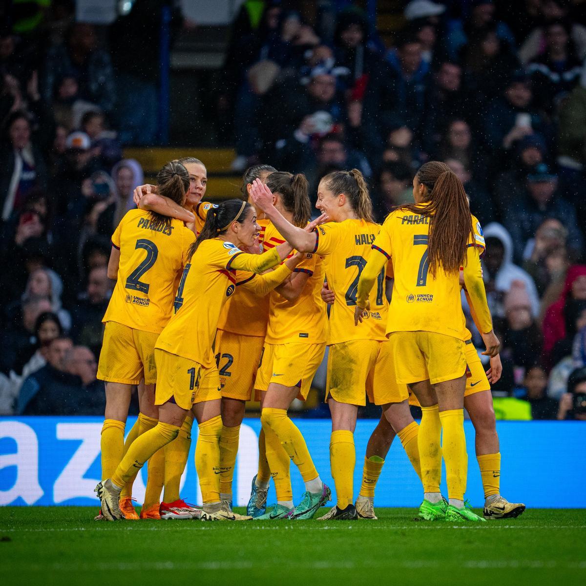 Chelsea - FC Barcelona, la vuelta de las semifinales de la Champions League Femenina, en imágenes. Chelsea - FC Barcelona, la vuelta de las semifinales de la Champions League Femenina, en imágenes.