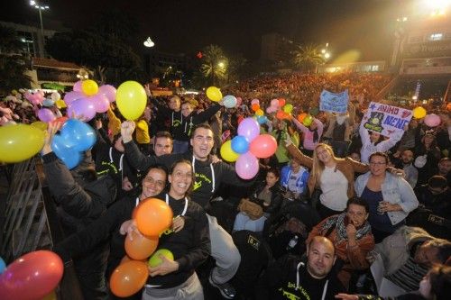 Publico en la Final del concurso de murgas del Carnaval 2014