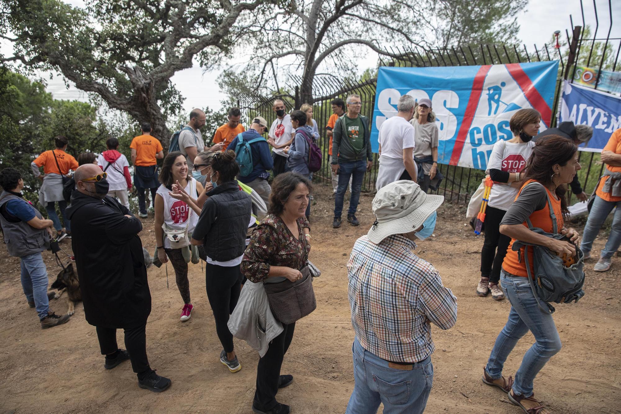 Manifestació del SOS Costa Brava