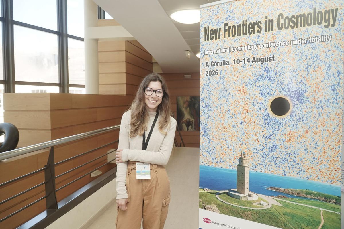Una de las asistentes al congreso de A Coruña, científica de Italia.