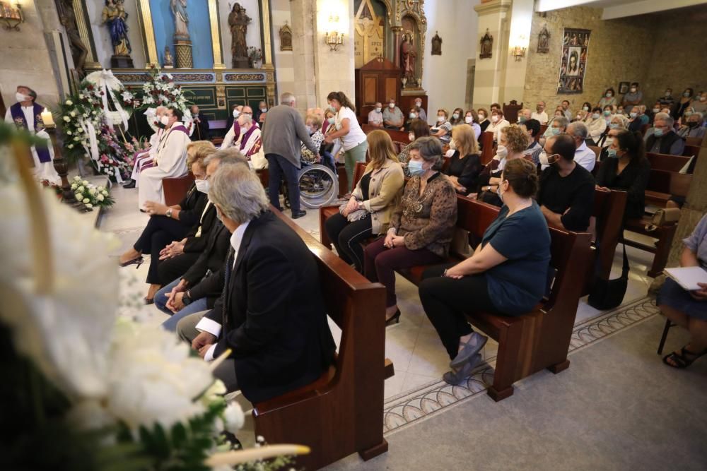 Funeral de José Manuel Feito, párroco de Miranda