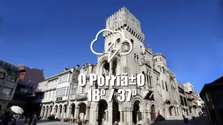 El tiempo en O PorriÃ±o: previsión meteorológica para hoy, domingo 16 de agosto
