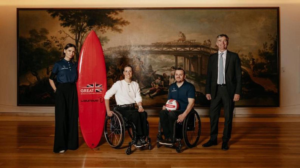 Imagen de la presentación de los proyectos de deporte inclusivo en Madrid de Laureus Sport for Good