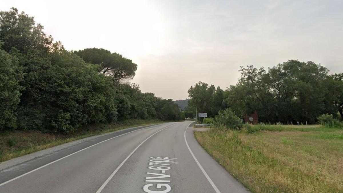L'accident s'ha produït en aquesta zona de Girona