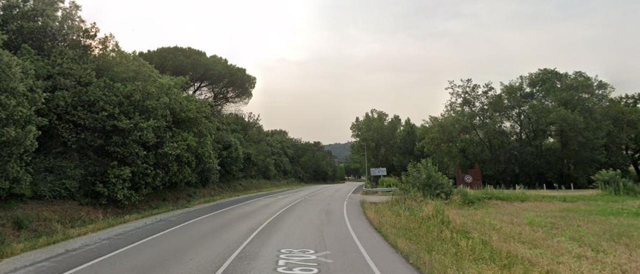 L&#039;accident s&#039;ha produït en aquesta zona de Girona