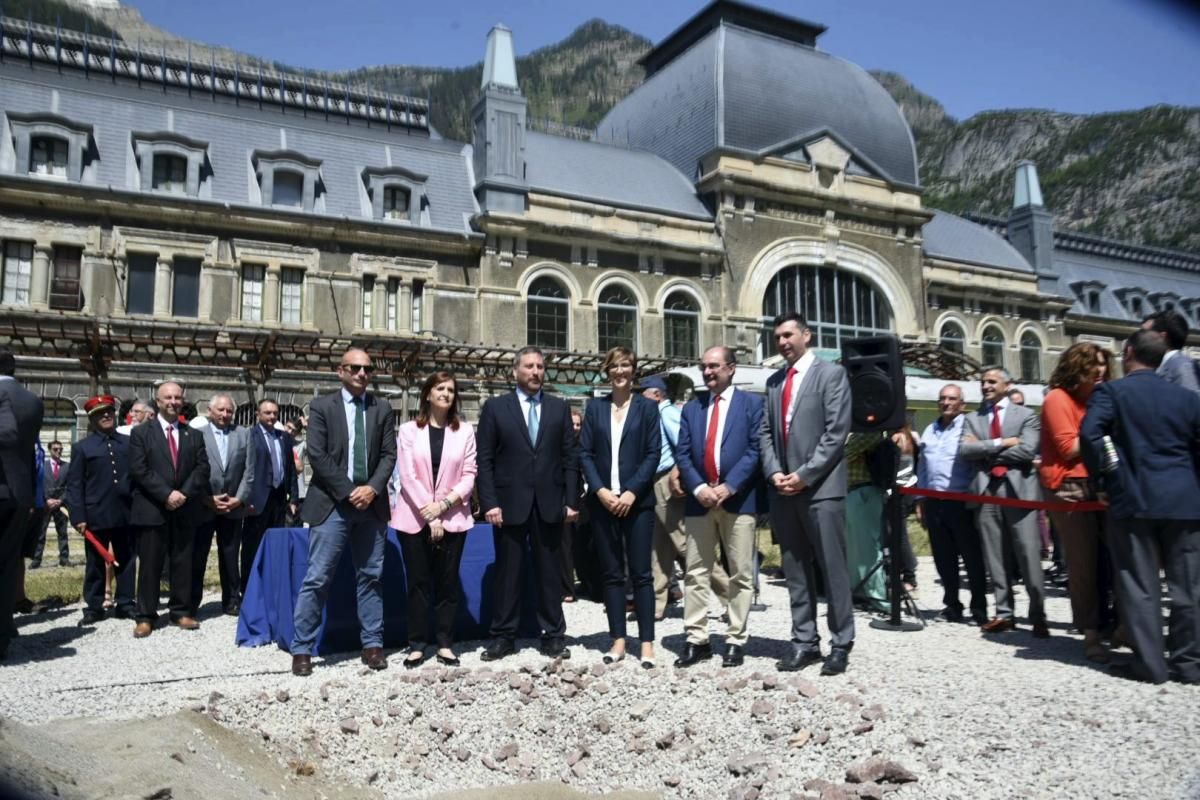 Inauguración de la Estación de Canfranc