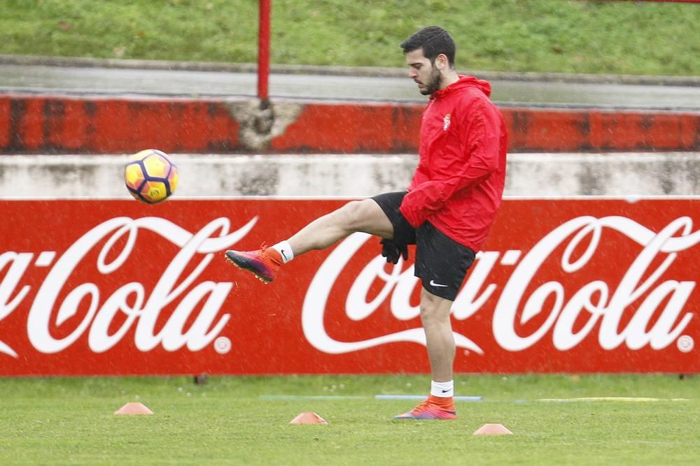 Entrenamiento del Sporting