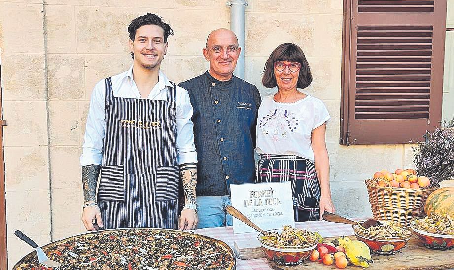 Matías Papa, Tomeu Arbona y María José Otero.