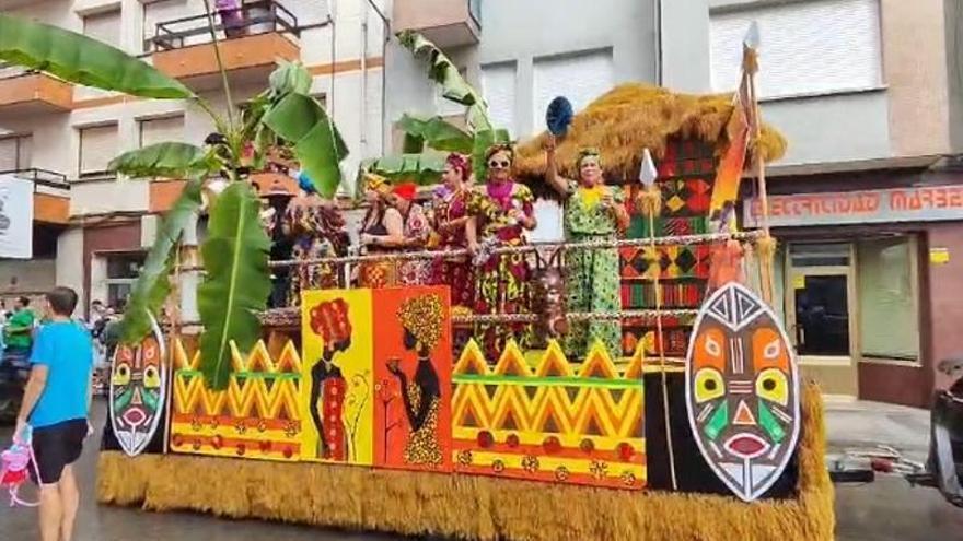 Las carrozas ganadoras de Santa Ana, en imágenes