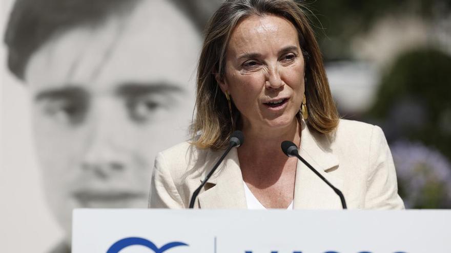 Gamarra avanza que el PP perseguirá a los autores intelectuales de los asesinatos de ETA  tras el acto de homenaje del PP a Miguel Ángel Blanco