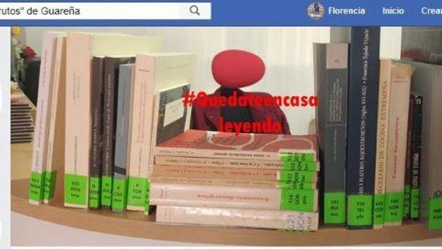 La biblioteca municipal de Guareña propone un relato encadenado en Facebook