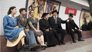 Barcelona redecora la parada de Passeig de Gràcia al estilo vintage por el centenario del metro