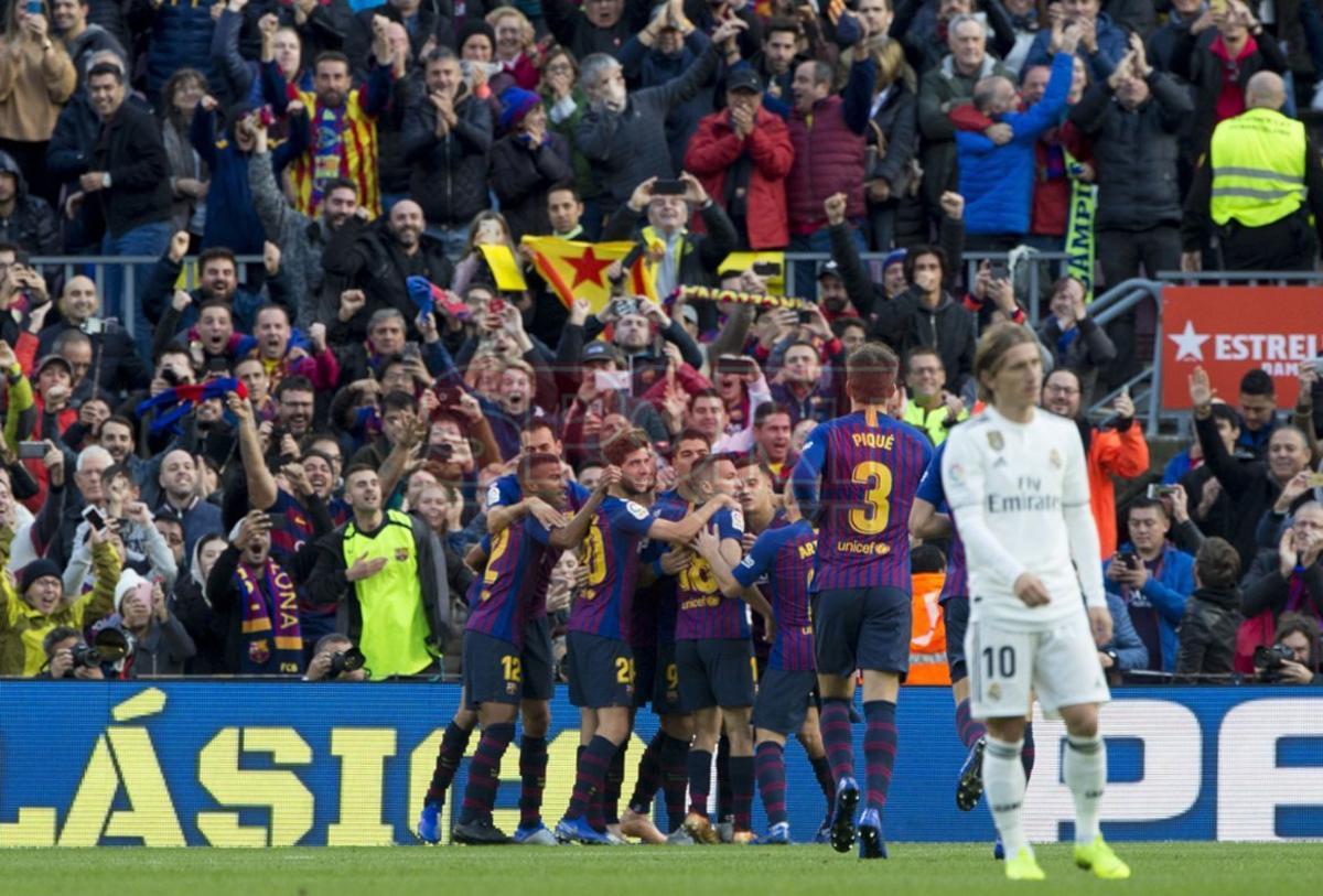 FC Barcelona, 5 - Real Madrid, 1