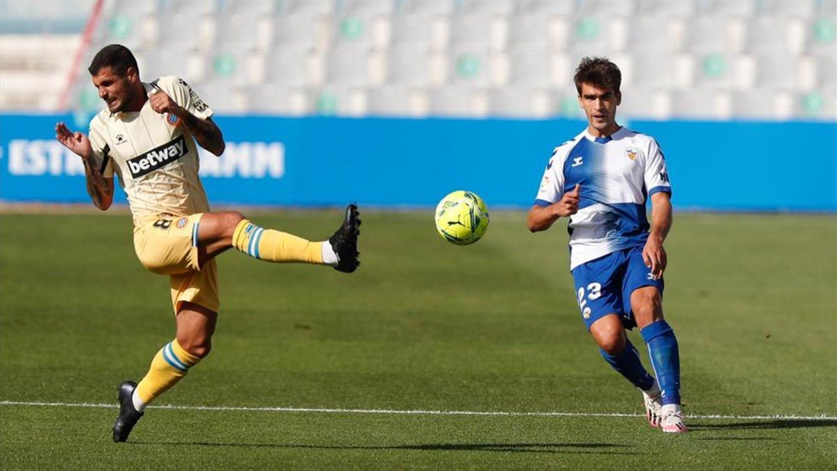 Undabarrena, durante el choque ante el Espanyol.