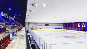 La Pista de Gel del Barça reobre avui al campus de la UB