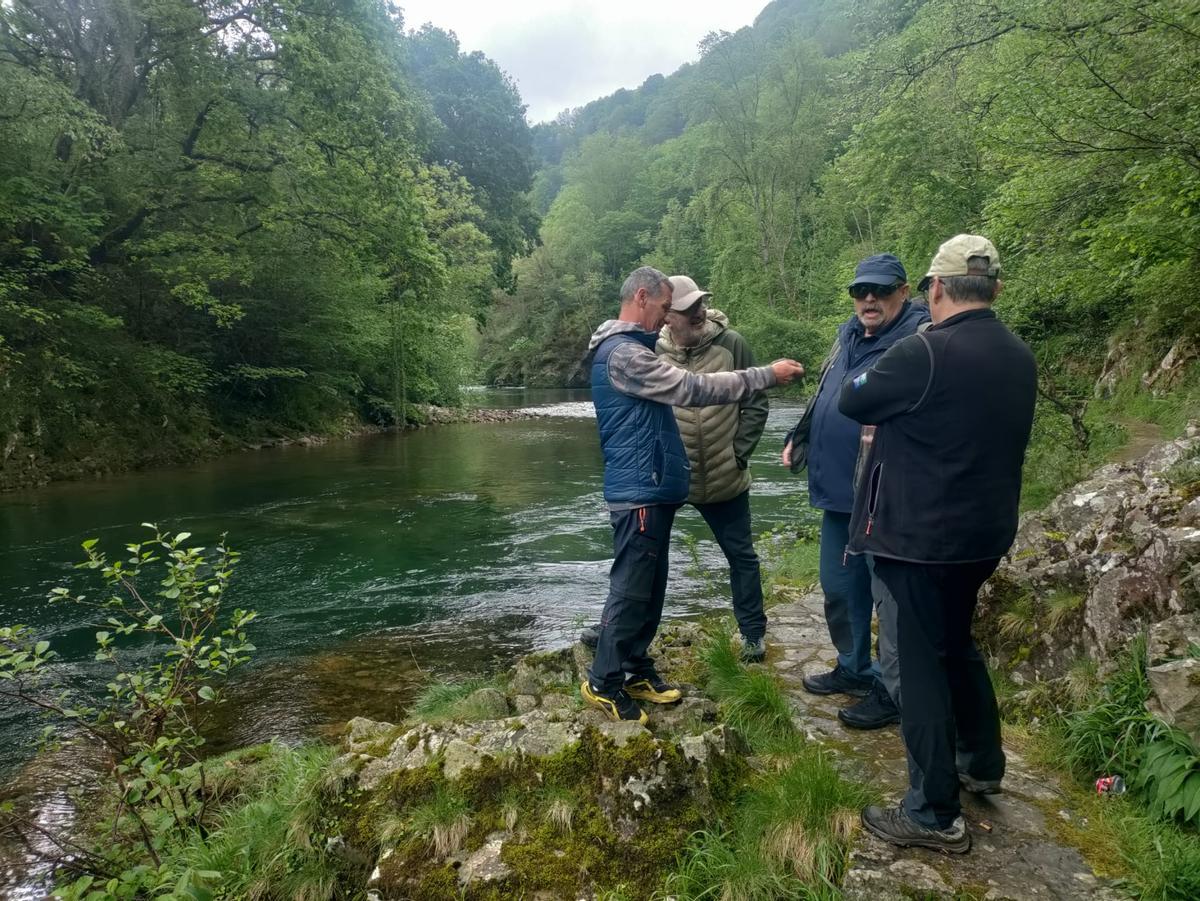 Visitantes del coto Les Tempranes