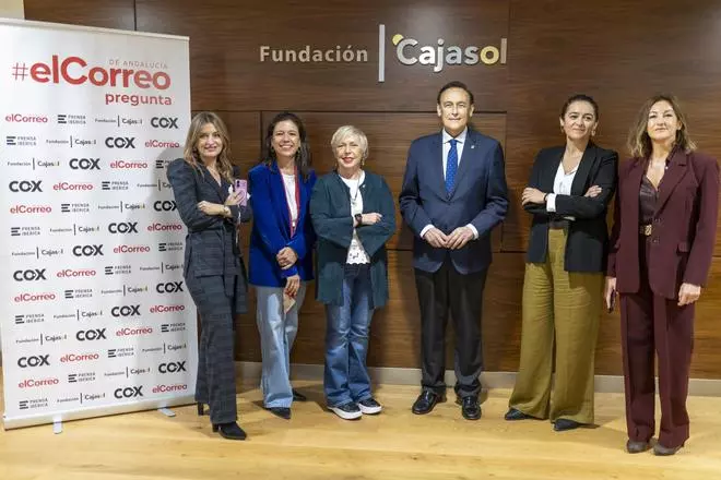 Fotogalería | #ElCorreoPregunta con Carmen Vargas, rectora de la Universidad de Sevilla