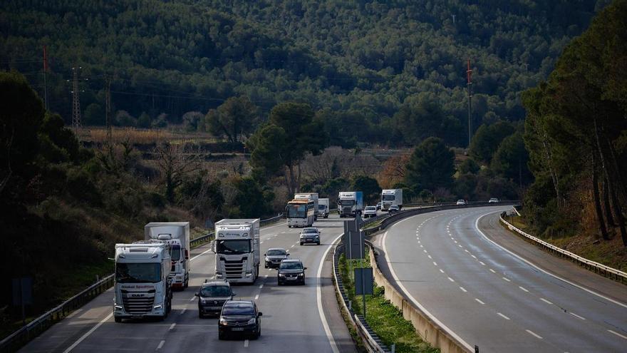 Reabierta al tráfico la autopista AP-7 en sentido sur entre Gelida y Martorell