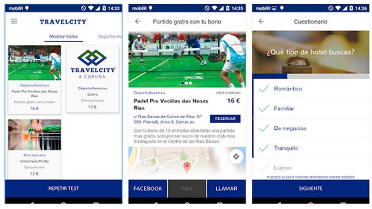 Travelcity, la nueva app para conocer A Coruña