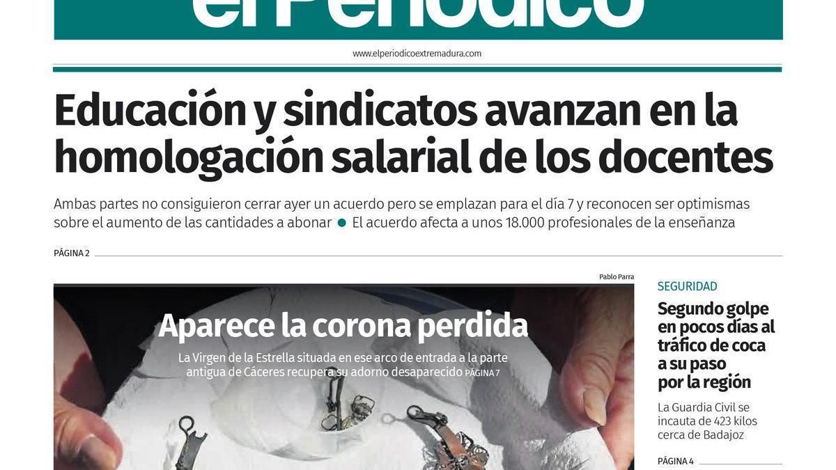 Consulta la portada correspondiente al día 1 de septiembre de 2026